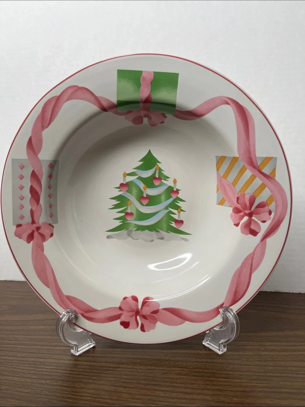 1 print error rimmed Soup Bowl